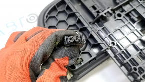 Подколенная опора водительского сиденья BMW X1 F48 16-22 кожа черная Dakota, Sport с кронштейном