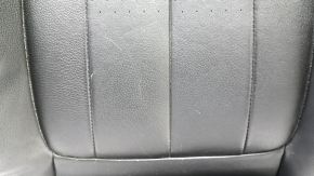 Обшивка спинки пассажирского сиденья BMW X1 F48 16-22 кожа черная Dakota с подогревом, Sport, царапины