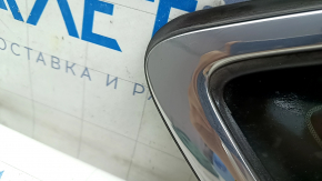 Jaluzea geam spate dreapta Ford Fusion mk5 13-20 două cromuri, zgârieturi pe crom
