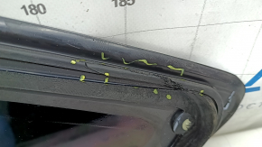 Jaluzea geam spate dreapta Ford Fusion mk5 13-20 două cromuri, zgârieturi pe crom