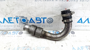 Патрубок на интеркулер правый Ford Fusion mk5 13-14 1.6T без резины
