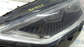 Фара передняя левая в сборе Ford Fusion mk5 17-20 LED, с DRL, с блоком, сколы, царапины, потерта