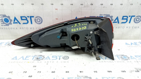 Фонарь внешний крыло правый Ford Fusion mk5 17-20 с хром молдингом, царапины