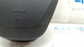 Подушка безопасности airbag в руль водительская Ford Fusion mk5 17-20 черная, царапины
