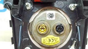 Подушка безопасности airbag в руль водительская Ford Fusion mk5 17-20 черная, царапины