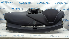 Торпедо передняя панель с AIRBAG Ford Fusion mk5 17-20 черная под start-stop и динамик, царапина