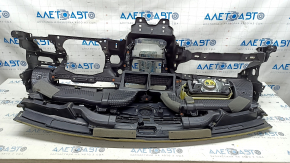 Торпедо передняя панель с AIRBAG Ford Fusion mk5 17-20 черная под start-stop и динамик, царапина