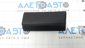 Decorație panou frontal stânga Mazda 6 18-21 piele neagră