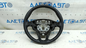 Volan fără mâner Ford Fusion mk5 17-20 piele neagră, zgârieturi