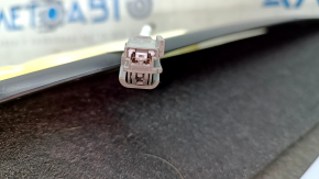 Обшивка водительского сидения верхняя часть Ford Fusion mk5 17-20 кожа черная, с подогревом,