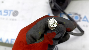 Зеркало боковое правое в сборе Toyota Prius 30 10-15 5 пинов, синее, царапины