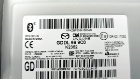 Radiocasetofon Mazda 6 16-17 SUA