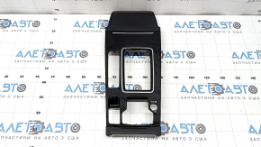 Накладка центральной консоли Mazda 6 18-21 АКПП, черный глянец, царапины