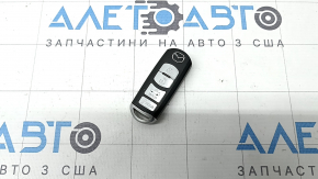 Ключ smart key Mazda 6 14-20 4 кнопки, затерт