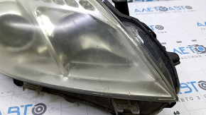 Фара передняя правая Toyota Prius 30 13-15 голая, рест, галоген, под полировку, запотело стекло