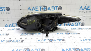 Фара передняя правая Toyota Prius 30 13-15 голая, рест, галоген, под полировку, запотело стекло