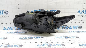 Фара передняя правая Toyota Prius 30 13-15 голая, рест, галоген, под полировку, запотело стекло