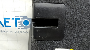 Scaune spate stânga sus Ford Fusion mk5 17-20 piele neagră, cu centură și cotieră, lovituri, zgârieturi