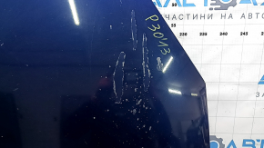 Капот голый Toyota Prius 30 10-15 синий 8S6, алюминий, облез лак