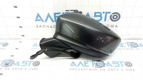 Зеркало боковое левое в сборе Mazda 6 17-21 6 пинов, поворотник, подогрев, BSM, графит