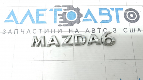 Эмблема надпись Mazda 6 крышки багажника Mazda 6 19-21