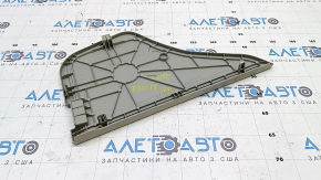 Крышка бокса багажника правая Toyota Prius 30 12-15 серая тип 1, под химчистку, надлом креп