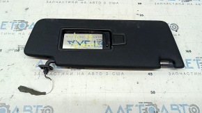 Vizor dreapta VW Tiguan 18-24 negru, fără cârlig, crăpătură în suport, fără dop, necesită curățare