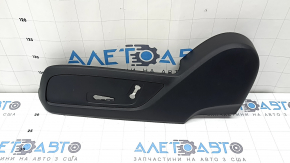 Ornamente laterale stânga scaun șofer Mazda 6 18-21 negru sub electric