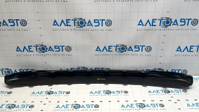Нижняя накладка переднего бампера Jeep Cherokee KL 19-22 серебро, сломано крепление