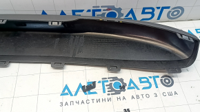 Нижняя накладка переднего бампера Jeep Cherokee KL 19-22 серебро, сломано крепление