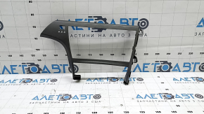 Накладка передней панели обрамление монитора Toyota Prius 30 10-15 серая, царапины