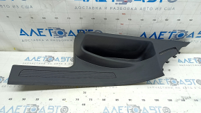 Накладка порога задняя левая VW Tiguan 18-24 черная, тип2, царапина