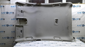 Обшивка потолка Toyota Prius 30 10-15 серая, без люка, под химчистку, отклеен пенопласт