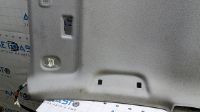 Обшивка потолка Toyota Prius 30 10-15 серая, без люка, под химчистку, отклеен пенопласт