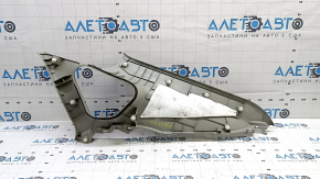Накладка задней стойки верхняя левая Toyota Prius 30 12-15 серая, цаарпины