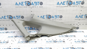 Накладка задней стойки верхняя правая Toyota Prius 30 12-15 серая, царапины