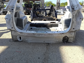 Задняя панель BMW X1 F48 16-22 2 части, белый 300, на кузове