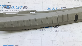 Накладка проема багажника Toyota Prius 30 10-15 серая, с накладкой скобы, царапины