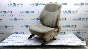 Водительское сидение Toyota Prius 30 12-15 без airbag, без подголовника, механическое, велюр беж, под химчистку