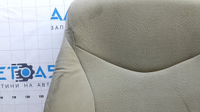 Водительское сидение Toyota Prius 30 12-15 без airbag, без подголовника, механическое, велюр беж, под химчистку