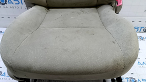 Пассажирское сидение Toyota Prius 30 12-15 без airbag, без подголовника, механическое, велюр беж, под химчистку