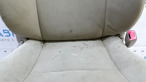 Пассажирское сидение Toyota Prius 30 12-15 без airbag, без подголовника, механическое, велюр беж, под химчистку