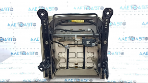 Пассажирское сидение Toyota Prius 30 12-15 без airbag, без подголовника, механическое, велюр беж, под химчистку