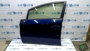 Дверь в сборе передняя левая Toyota Prius 30 10-13 синий 8S6, тычки, примята