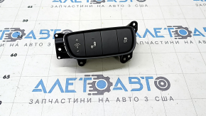 Блок кнопок передней панели Kia Sorento 19-20 под BSM, черный