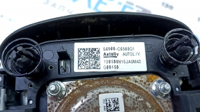 Подушка безопасности airbag в руль водительская Kia Sorento 19-20 черная, ржавчина
