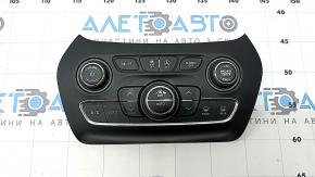 Управление климат-контролем Jeep Cherokee KL 19-23 auto, dual zone, тип 2