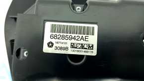 Управление климат-контролем Jeep Cherokee KL 19-23 auto, dual zone, тип 2