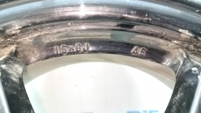 Диск колесный R15 x 6J ET45 5*100 Toyota Prius 30 13-15 рест легкая бордюрка