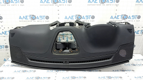 Торпедо передняя панель с AIRBAG Jeep Cherokee KL 14-23 черная, с накладкой